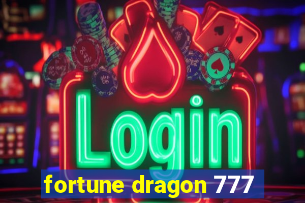 fortune dragon 777